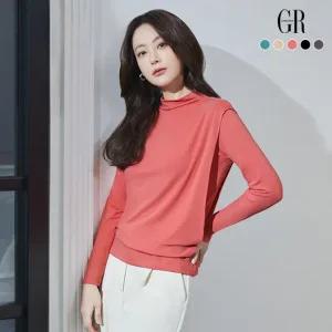 [최초가 69,000원]모크넥 모달 티블라우스 5종