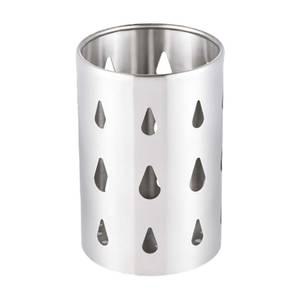 원리빙 스텐레스 타공 수저통 물방울 1개 수저 젓가락 보관용기
