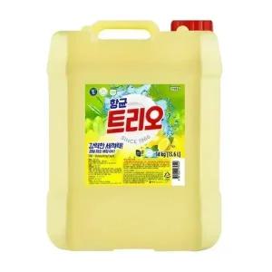 주방세제 향균 트리오 14kg(말통)