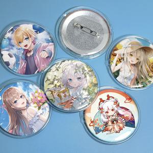 캔뱃지 커버 5장 보호 보관 전시 케이스 굿즈 보관함 핀뱃지 핀버튼 배지 배찌 ?지 대바늘 케이스 정리