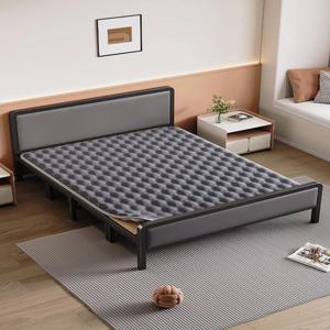 2인용 접이식 라꾸라꾸 침대 90CM 붙박이 손님 4탄 가죽 일체형라꾸라꾸 2인 휴식