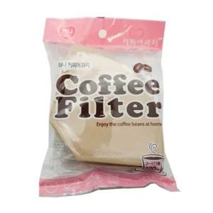커피 여과지 100매 2인-5 인용 핸드 드립 필터 드립퍼/드립백필터/종이/여과기/원두커피/티백/원두/원형/드