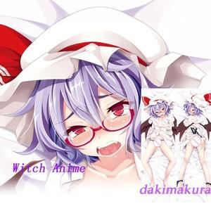 다키마쿠라 애니메이션 레밀리아 스칼렛 동주 프로젝트 양면 인쇄, 실물 크기 바디 베개 커버 침구 선물