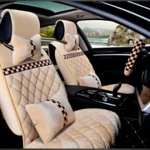 겨울 리무진시트커버 풀세트 극세사 따뜻한 시트 앞좌석 뒷좌석 핸들커버 헤드쿠션 등쿠션 풀세트