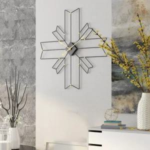 [월데코] 인테리어 거실 풍차 무소음 벽시계01 60cm