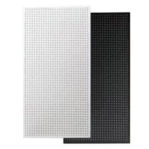 스텐타공판 벽걸이 타공게시판 스텐 86 금속 보드판 보드 프레임 10후크 도구 흰색 소품