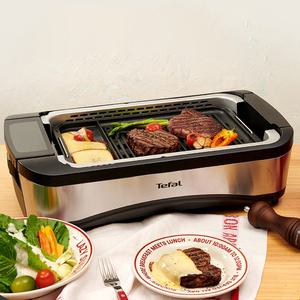 [TeFal] 테팔 연기와 냄새 걱정 없는 스모크리스 이지 그릴 TG500DKR