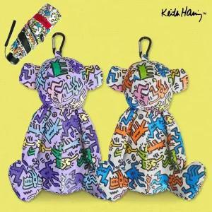 키스해링 곰돌이 5단 암막 우양산 1개+1개