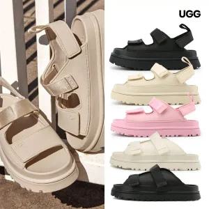 [UGG][성인착용] UGG 미국 어그 봄여름 샌들&슬리퍼 K 골든글로우 씨솔트 블랙 핑크 5종택일