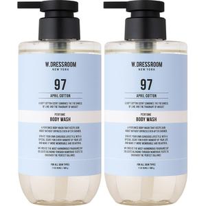 더블유드레스룸 퍼퓸 바디워시 97 에이프릴코튼 500g × 2개