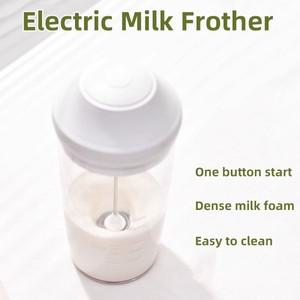 전기 우유 거품기 USB 휴대용 무선 커피 메이커 가정용 주방 계란 비터 머신 크림 폼 컵 0.6L