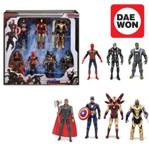 마블 어벤져스 피규어 7팩 세트 액션피규어