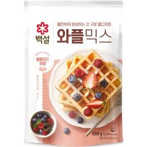 CJ백설 와플믹스 500g