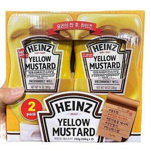 [기타]하인즈 옐로우 머스타드 396g x 2입 e64663