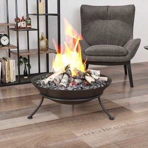 캠핑 화로대 실내불멍 바베큐 가정용 소각로 스톤 소형 대형 화목난로 모닥불 오일 무연