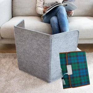 [INDUS][인더스] 파티션히터 데스크 온열매트 IN-DH155 담요포함