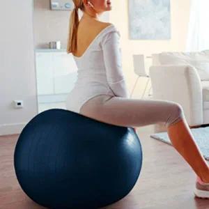짐볼 블루 인디고 75cm 코어 홈트 맛사지 요가-WFHJS6A