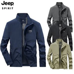 JEEP 지프 남자 봄 잠바 중년 간절기 아우터 바람막이 자켓