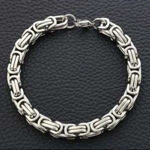 [하프클럽/]써지컬스틸 막시무스체인 남녀공용 팔찌(4mm)