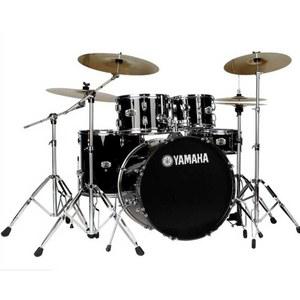 YAMAHA 드럼 심벌 야마하드럼 풀세트 스틱 연습용 연습 기통 블랙