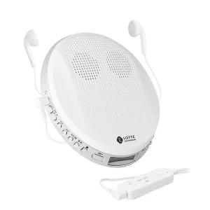 롯데 핑키-170 휴대용 CD플레이어 CDP 아답터 스피커내장 반복기능 어학 학습용 미니 무선 시디플레이어