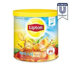 [하프클럽/유니레버]립톤 아이스티 복숭아 1200g 1개
