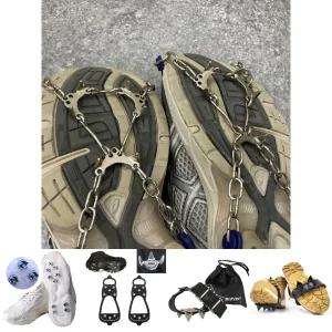 눈길 빙판길 도시형 시티 체인 아이젠/등산화/도심형/간편/미끄럼방지/겨울/등산/신발/산행/휴대용/논슬립