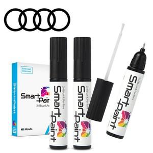 LX7W 아이스실버 아우디 붓펜+투명 세트 HL 차량용 카페인트 자동차도색 붓페인트 자동차페인트