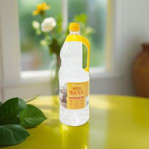 백식초 세탁용 헹굼 식초 청소용 대용량 1.8L