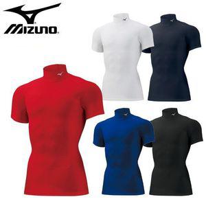 미즈노 바이오기어 반팔 하이넥 유도 야구 이너 언더티 32MA1151