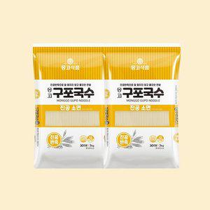 갤러리아 [몽고식품] 몽고구포국수 소면 3kg x 2개