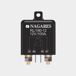 [정품] 나가레스 NAGARES 아이솔레이터 고용량 릴레이 자동차용보조 배터리 100A 12V 24V화물차