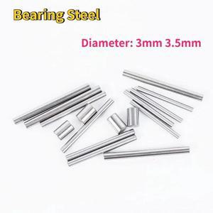 베어링 스틸 하드 샤프트 니들 롤러 원통형 핀 라운드 스트레이트 로케이팅 다월 직경 3mm 20-100 개