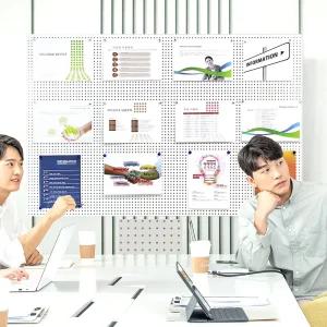 하우징디포 타공판 600 x 900 mm 대형 자석 타공게시판