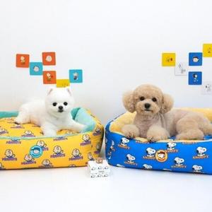 플리스원단 간편세탁 양면 캐릭터 사각방석 P645540