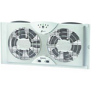 LED 원터치 온도 조절기가 있는 홈즈 듀얼 8인치 블레이드 트윈 윈도우