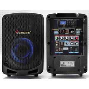 빅보스 파워앰프 노래방 블루투스 마이크 앰프 이동식스피커