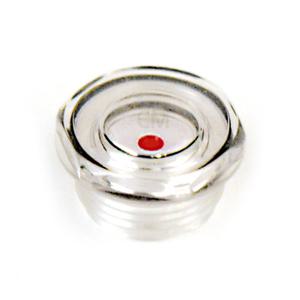 콤프레샤 부속 오일 캡 게이지 유명계 PVC 유면계 12.7mm