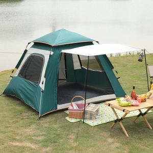 3 4인용 감성위드 캠핑 오토 원터치 텐트 야영 그늘막