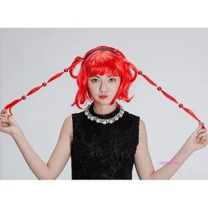 가발소품 분장 파티 공연 노래방 무대 레드 소공녀mno476