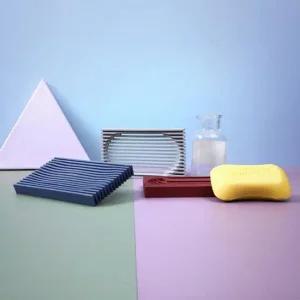 키밍 실리콘 비누 받침대 양면 물빠짐 화장실 받침 비누거치대 비누트레이 칫솔꽂이