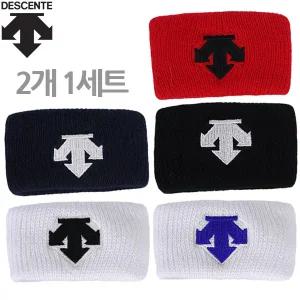 데상트 손목아대 S7124WSU1F 베이스볼 아대 XS 2개1세트