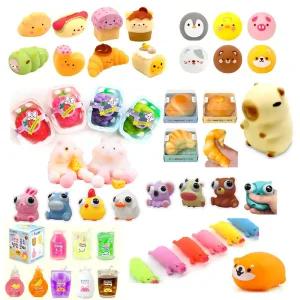 말랑이 주물럭 모음 말랑 모찌 촉감놀이 스트레스볼 장난감 스퀴시