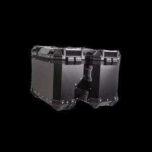 알루미늄 오토바이 탑박스 블랙 캐리어 등받이 후면 배달통