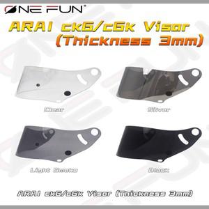 렌즈 Arai CK6 헬멧 바이저 페이스 랠리 레이싱 카트 쉴드