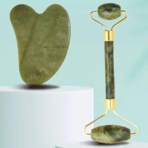 페이셜 괄사 마사지 옥 마사지기 페이스 리프팅 롤러 옥얼굴 마사지 괄사