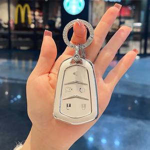 키 링 홀더 자동차 케이스 커버 캐딜락 ATS CT6 CTS DTS XT5 Escalade ESV SRX STS XTS 28T ELR 2014
