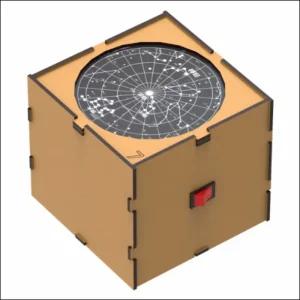 별자리 투영기 만들기 무드등 조명등 우주관찰 별자리판 꼬마전구 육면체 플라네타리움 DIY
