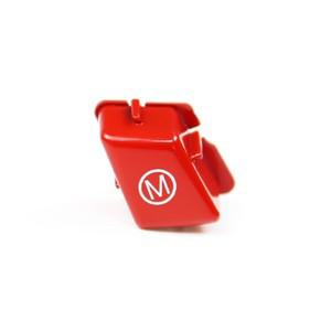 bmw 멀티미디어 버튼 레드 자동차 스티어링 휠 M 스타트 스톱 스위치 버튼 트림 커버 E90 스포츠 액세서리