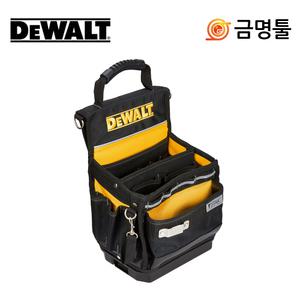 디월트 DWST83541-1 콤팩트 토트백 26포켓 어깨끈 포함 하단 방수 플레이트 공구집